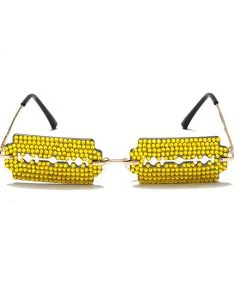 Own Saviour New In Rhinstone Razor Shades