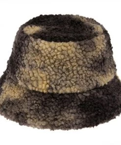 Own Saviour Tie Dye Faux Fur Bucket Hat
