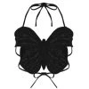 Own Saviour Black/Brown/Blue Butterfly Crop