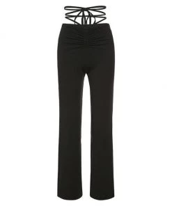 Own Saviour Tie Up Low Rise Pants