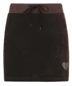 Own Saviour Heartbreak Velvet Velour Mini Skirt