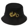 Own Saviour Accessories Dragon Embroidered Bucket Hat