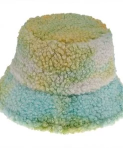 Own Saviour Tie Dye Faux Fur Bucket Hat