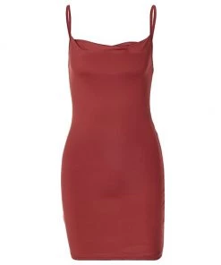 Own Saviour Dresses + Sets Cowl Neck Bodycon Mini Dress