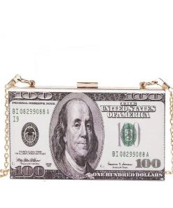 Own Saviour Transparent Dollar Clutch/Shoulder Bag