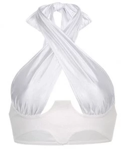 Own Saviour Wrap Bust Wrap Halter Crop