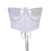 Own Saviour Chain White Corset