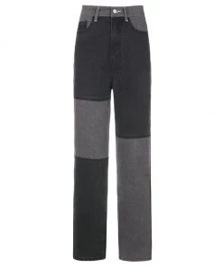 Own Saviour Cow Patchwork Jeans Pants