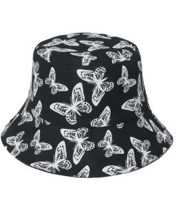 Own Saviour Butterfly Outline Bucket Hat New In