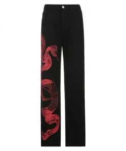 Own Saviour New In Black Snake Jeans