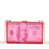 Own Saviour Transparent Dollar Clutch/Shoulder Bag