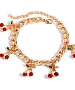 Own Saviour Cherry Charm Bracelet
