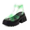 Own Saviour PVC Strap Platform Sandals