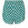 Own Saviour New In Green Checkerboard Shorts
