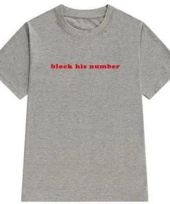 Own Saviour Tees + Tops Block His Number Tee