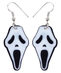 Own Saviour Ghostface Dangle Earrings Accessories
