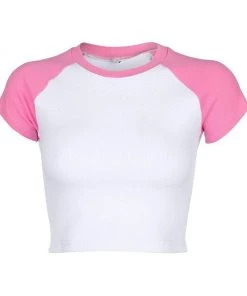Own Saviour Pink Raglan Crop Tees + Tops