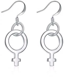 Own Saviour Venus Symbol Earrings
